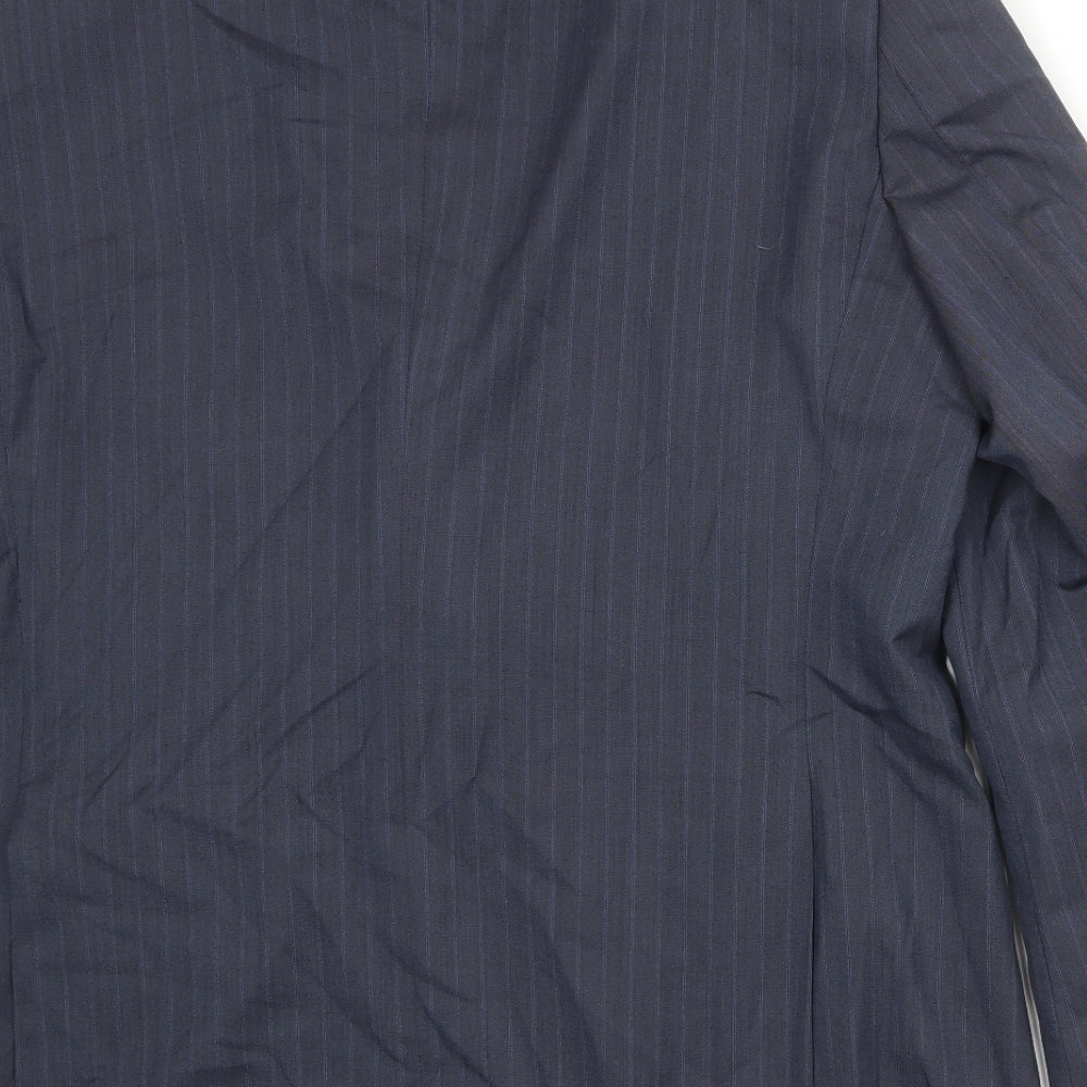 Mens UK Size 44 Howick Tailored Regular Blue Suit Jacket