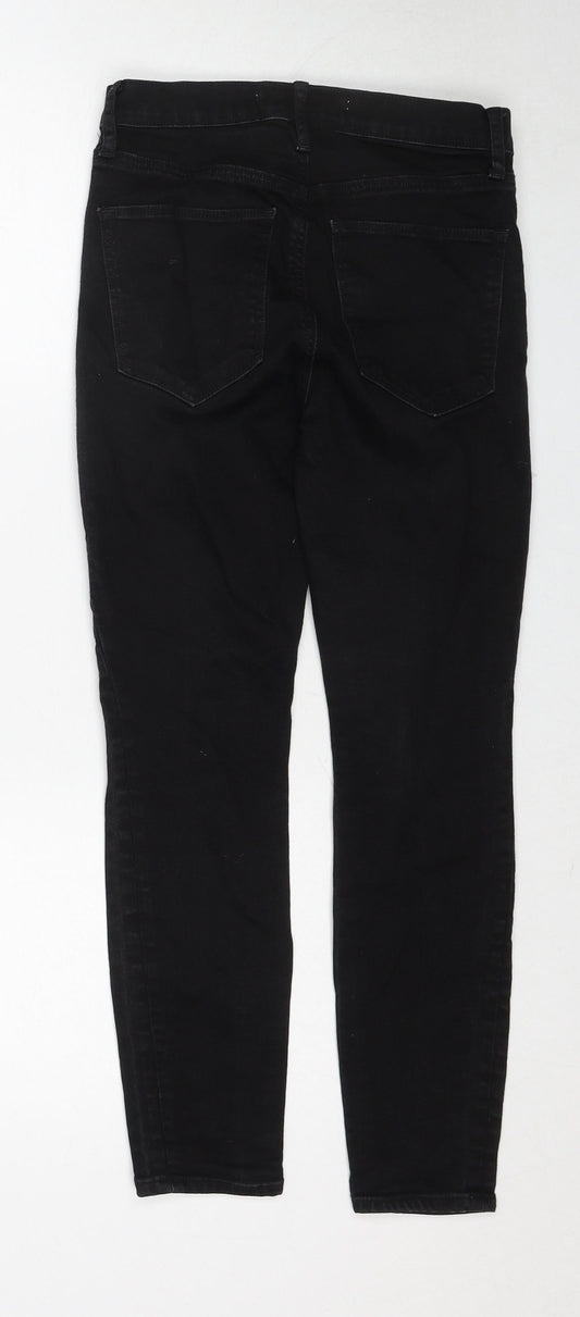 Womens UK Size 27 in Gap Regular Fit Skinny Black Jeans