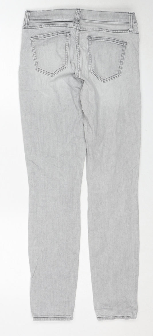 Womens UK Size 26 Gap Regular Fit Skinny Grey Jeans