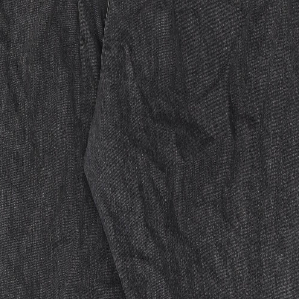 ASOS Mens Black Cotton Tapered Jeans Size 36 in L30 in Regular Zip