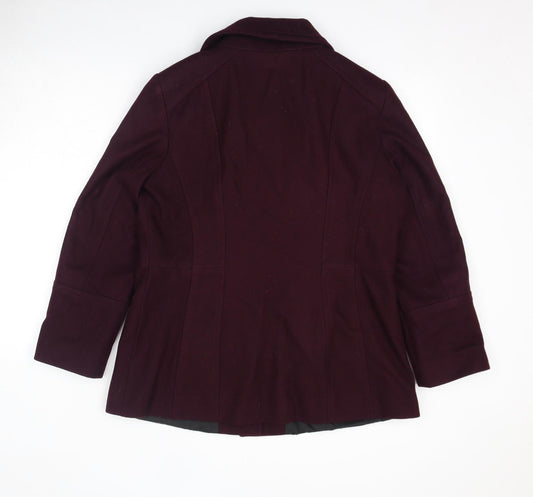 Womens UK Size L London Fog Red Jacket