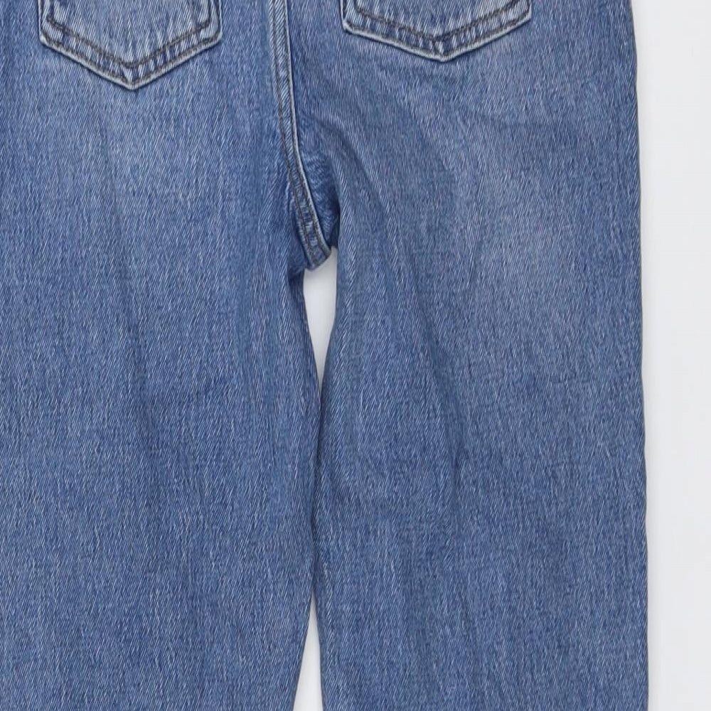 BDG Womens Blue Cotton Straight Jeans Size 27 in L25 in Regular Button