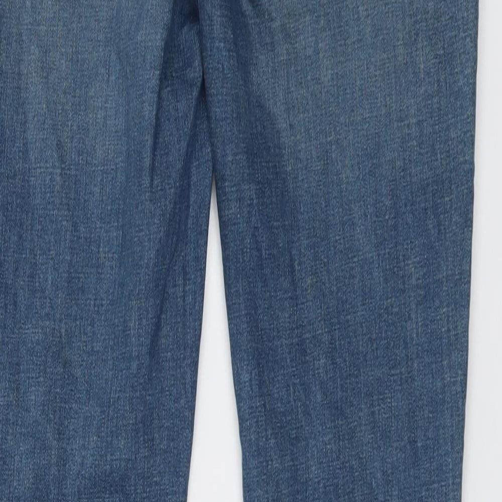 Mens UK Size 30 in Topman Regular Fit Skinny Blue Jeans