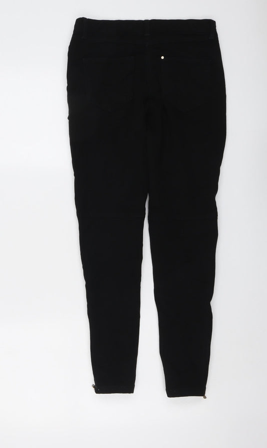 Womens UK Size 6 H&M Regular Fit Skinny Black Jeans