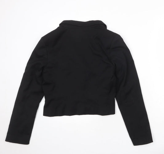 Divided by H&M Womens Black Polyester Jacket Blazer Size 14