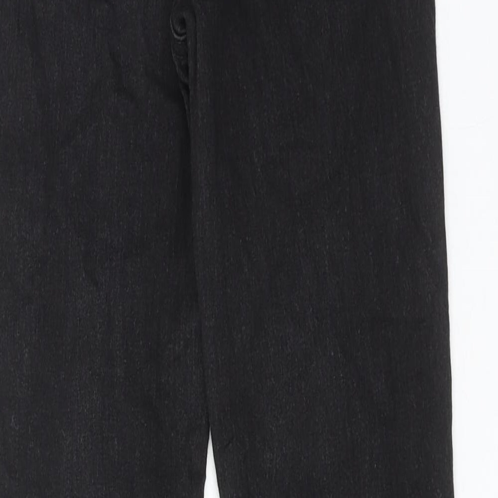 Womens UK Size XS H&M Regular Fit Skinny Black Jeans