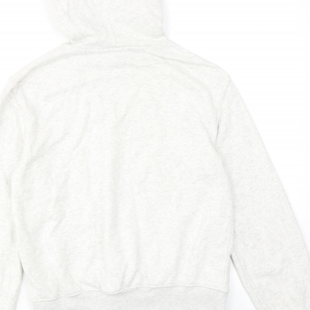 Womens UK Size 2XS H&M Grey Pullover Hoodie