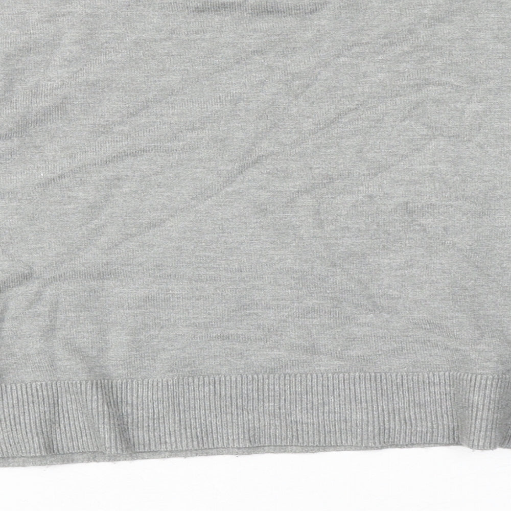 Womens UK Size M Zara Grey Pullover Jumper