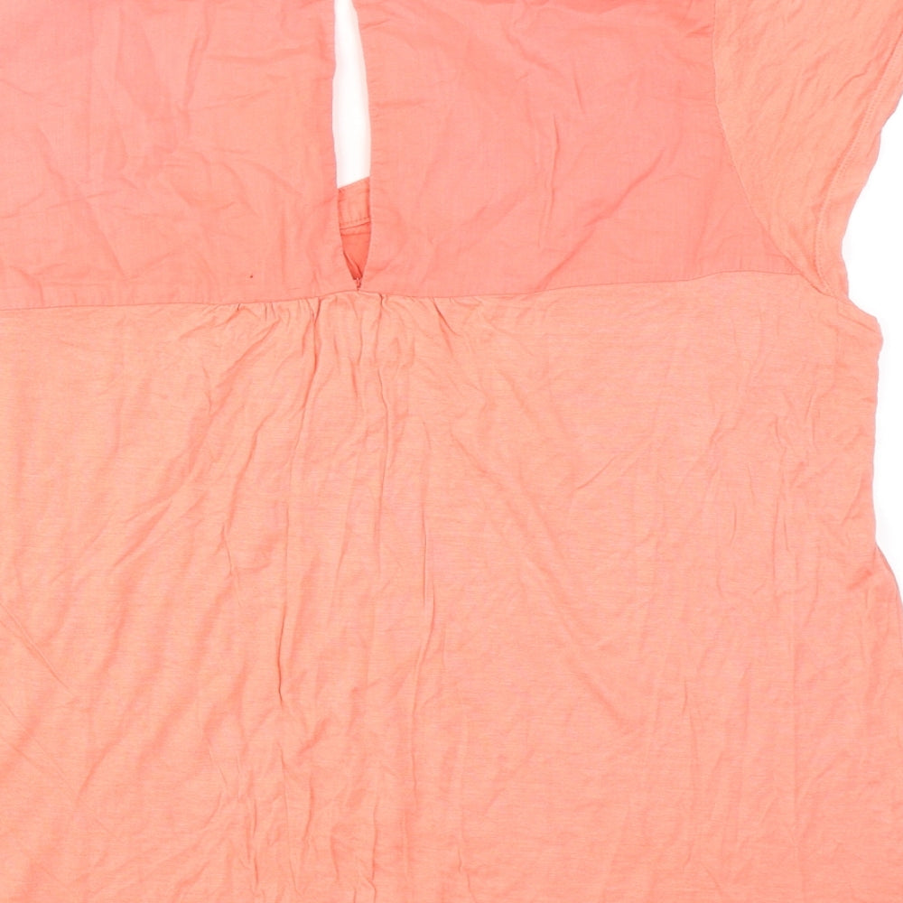 Womens UK Size M VERO MODA Pink Basic Blouse