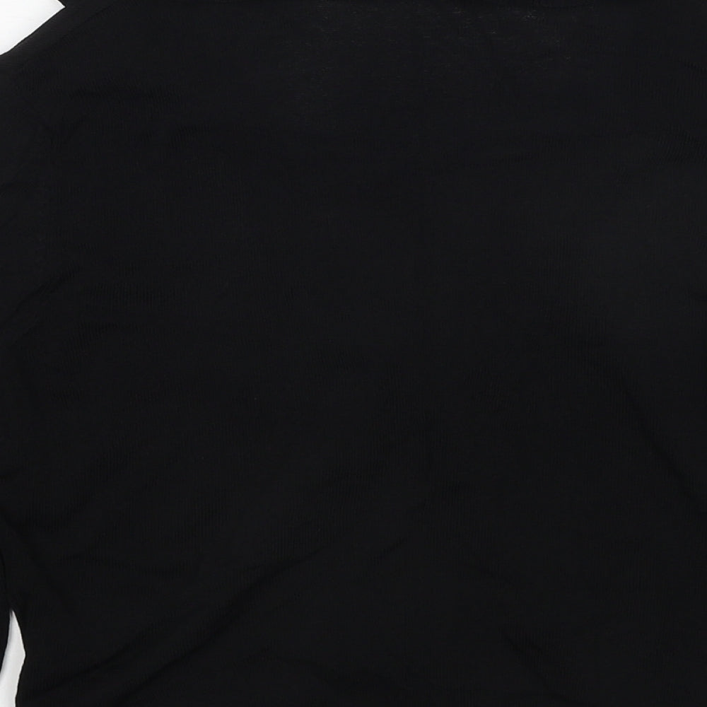 Womens UK Size 10 Alex & Co Black Cardigan Jumper