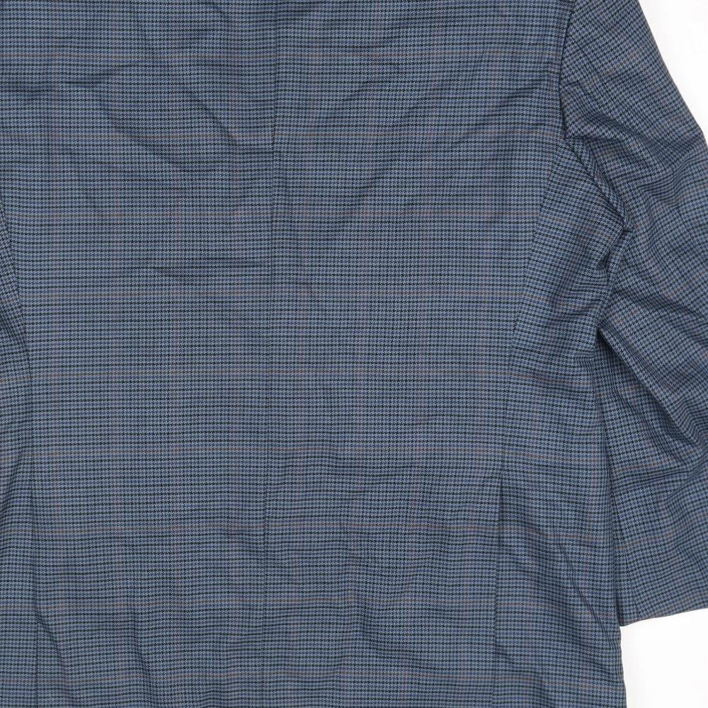 Mens UK Size 44 Marks and Spencer Regular Blue Suit Jacket