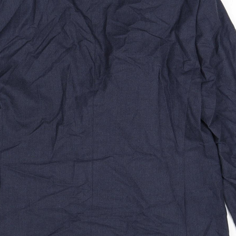 Mens UK Size 48 John Lewis Regular Blue Suit Jacket