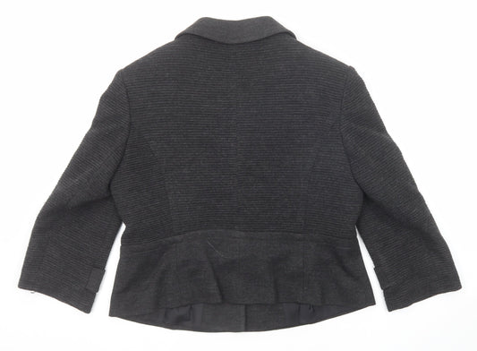 Womens UK Size 14 Marks and Spencer Grey Jacket