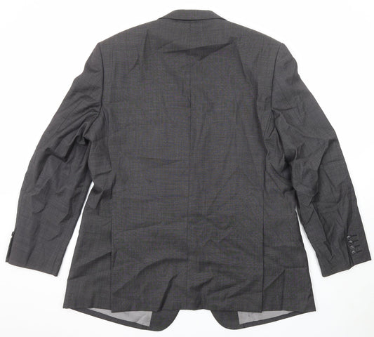 Mens UK Size 46 Marks and Spencer Regular Grey Suit Jacket