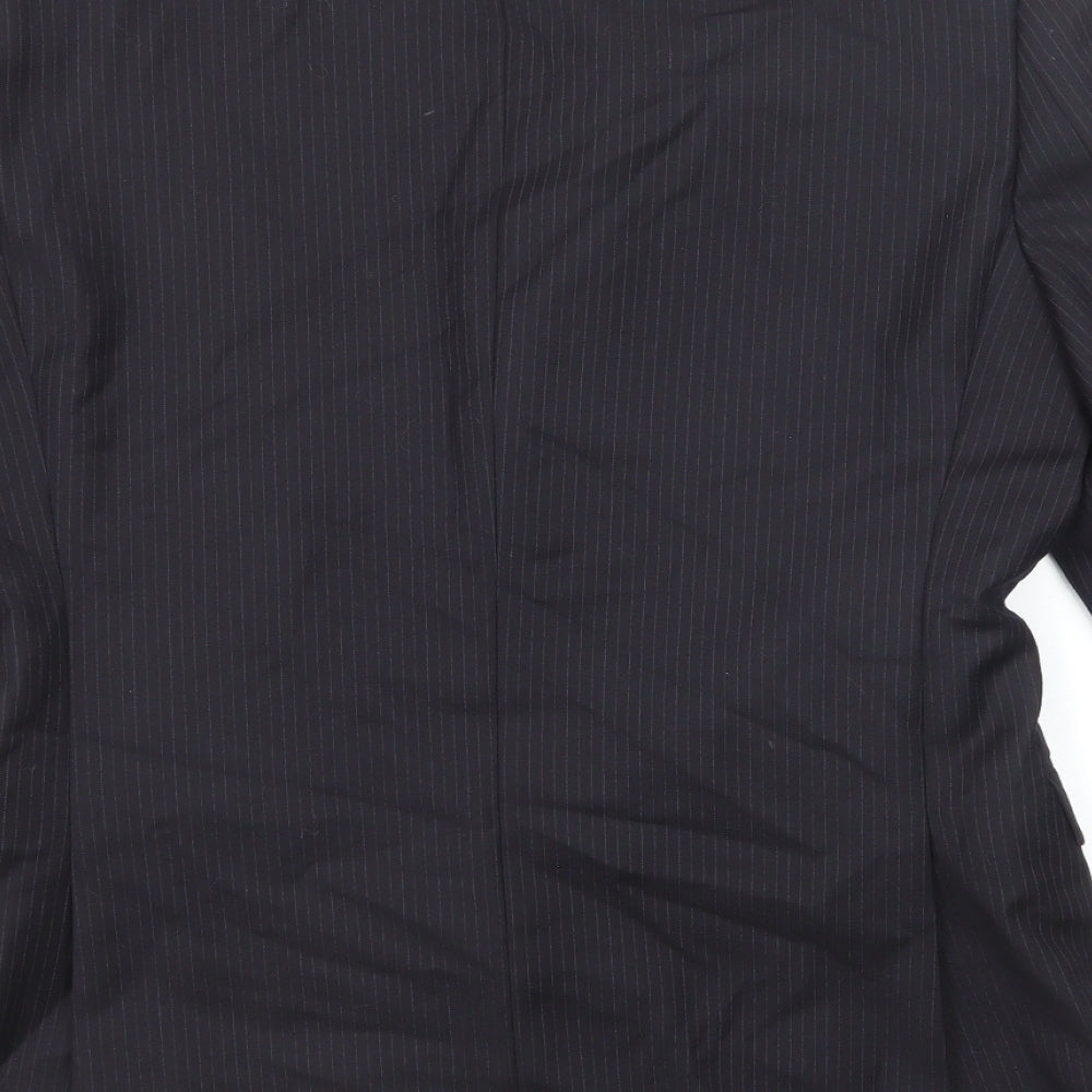 Mens UK Size 38 French Connection Regular Black Suit Jacket