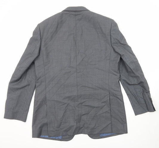 Mens UK Size 44 Marks and Spencer Regular Grey Suit Jacket