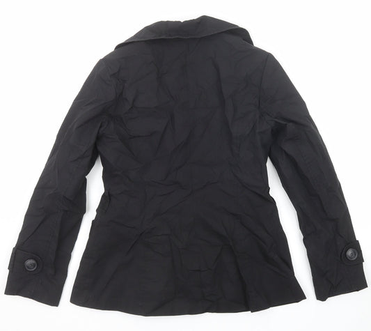Womens UK Size 8 H&M Black Jacket