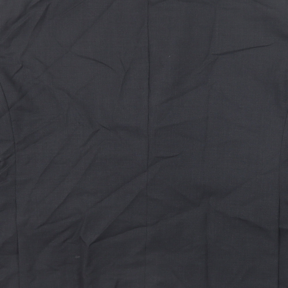 Mens UK Size 48 Performance Suit Regular Blue Suit Jacket