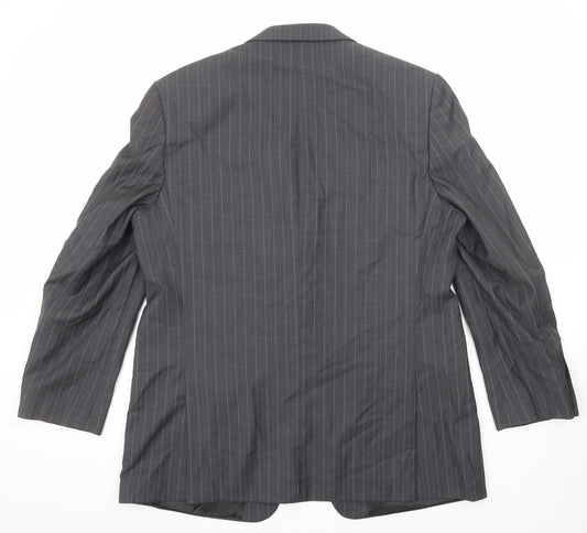 Mens UK Size 46 Marks and Spencer Regular Grey Suit Jacket