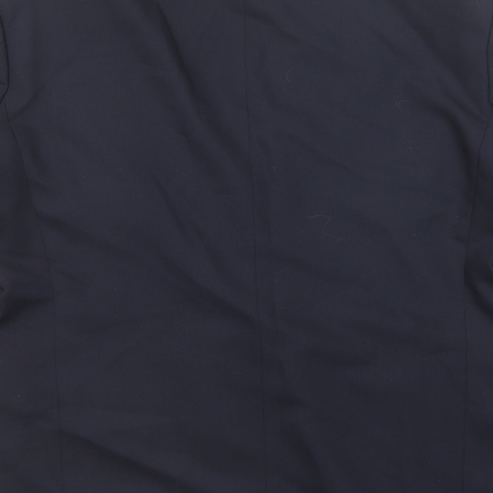 Mens UK Size 42 Marks and Spencer Regular Blue Suit Jacket