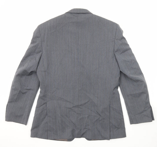 Mens UK Size 40 Chatsworth Regular Grey Suit Jacket
