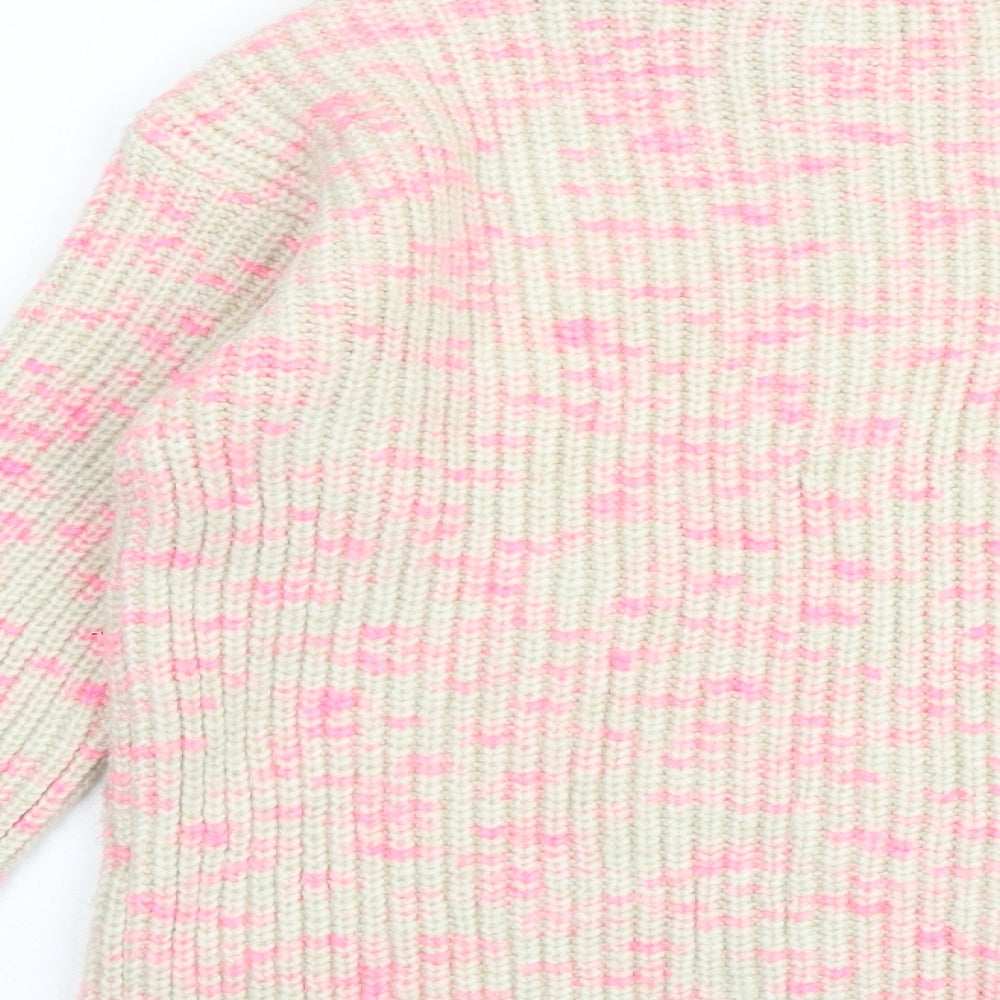 Womens UK Size 10 M&Co Multicoloured Pullover Jumper
