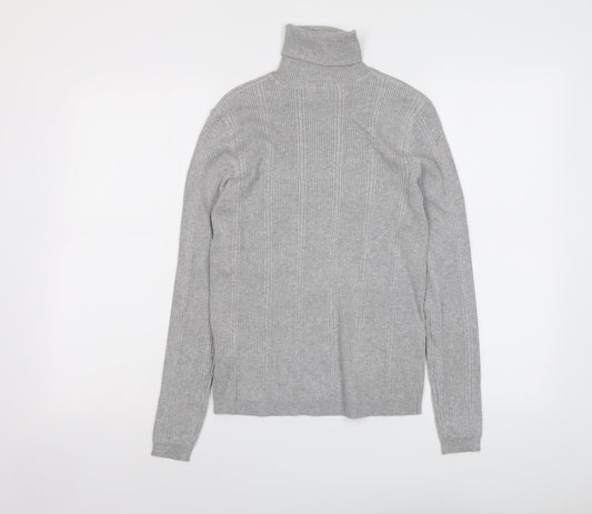 Womens UK Size 10 Marks and Spencer Grey Pullover Jumper