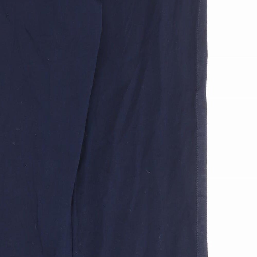 Womens UK Size 8 Marks and Spencer Regular Fit Blue Trousers