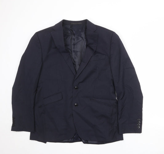Mens UK Size 40 Autograph Regular Blue Suit Jacket
