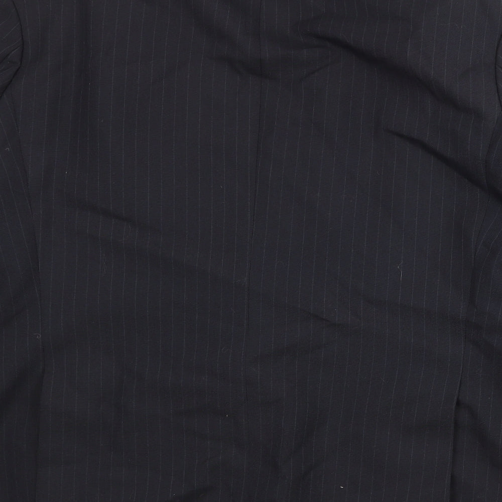 Mens UK Size 44 St Michael Regular Black Suit Jacket