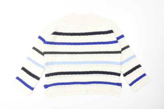 Womens UK Size L Dorothy Perkins Ivory Pullover Jumper
