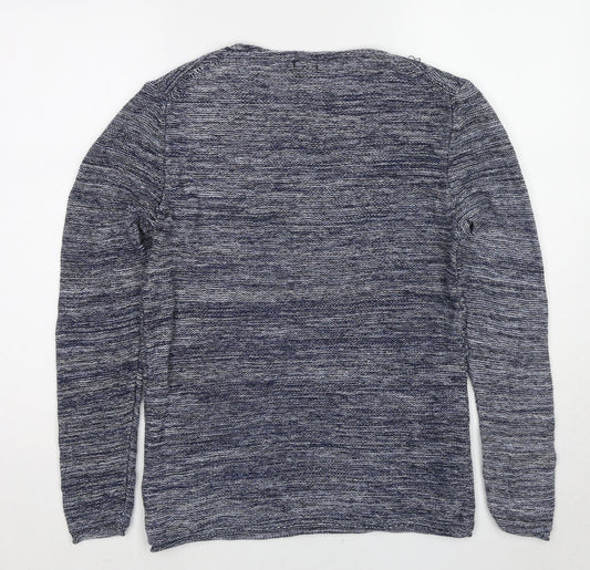 Womens UK Size M H&M Blue Pullover Jumper