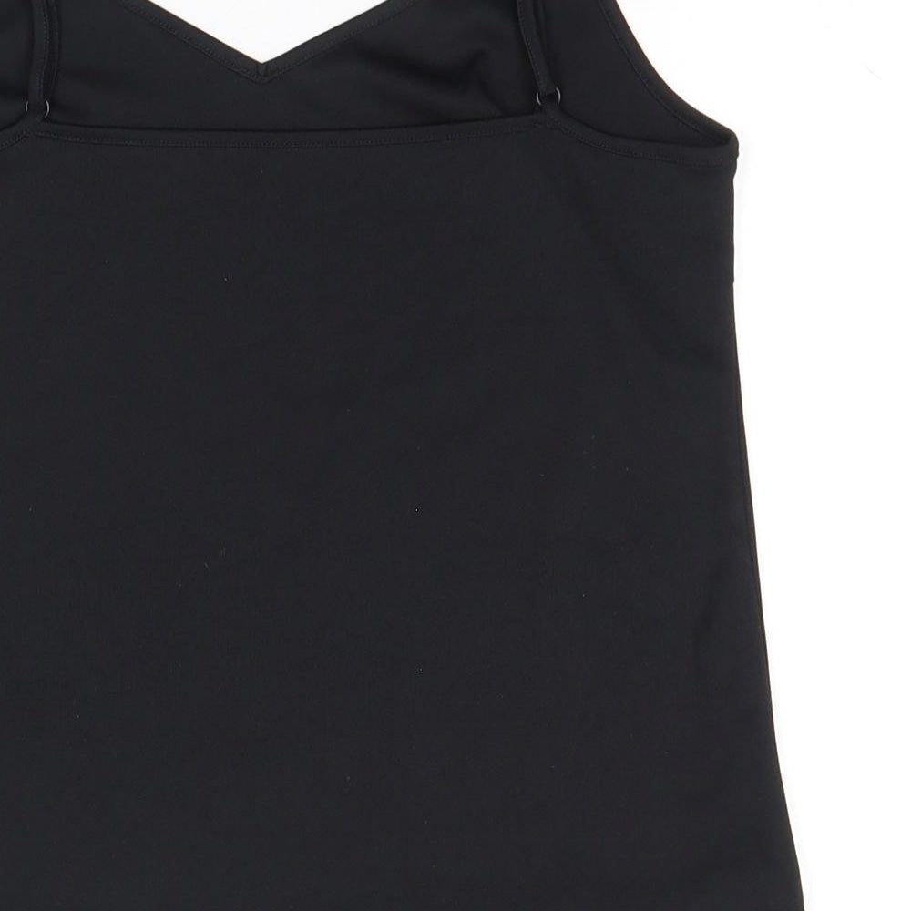 Womens UK Size 8 Marks and Spencer Black Camisole Tank