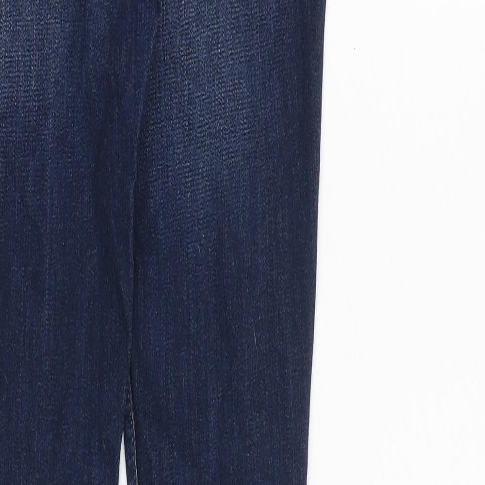 Hollister Womens Blue Cotton Skinny Jeans Size 23 in Regular Zip