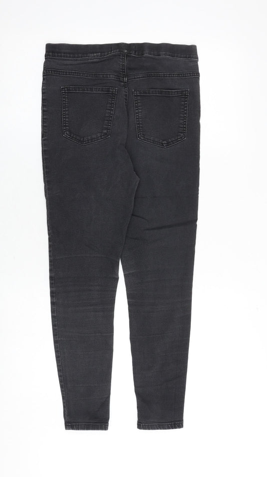 Womens UK Size 10 Marks and Spencer Regular Fit Jegging Grey Jeans