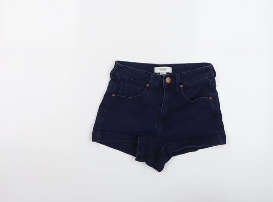 Womens UK Size 25 in FOREVER 21 Regular Fit Hot Pants Shorts