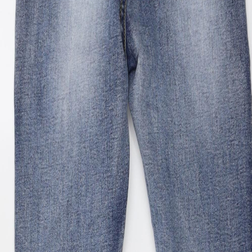 Womens UK Size 8 Denim Wise Regular Fit Skinny Blue Jeans