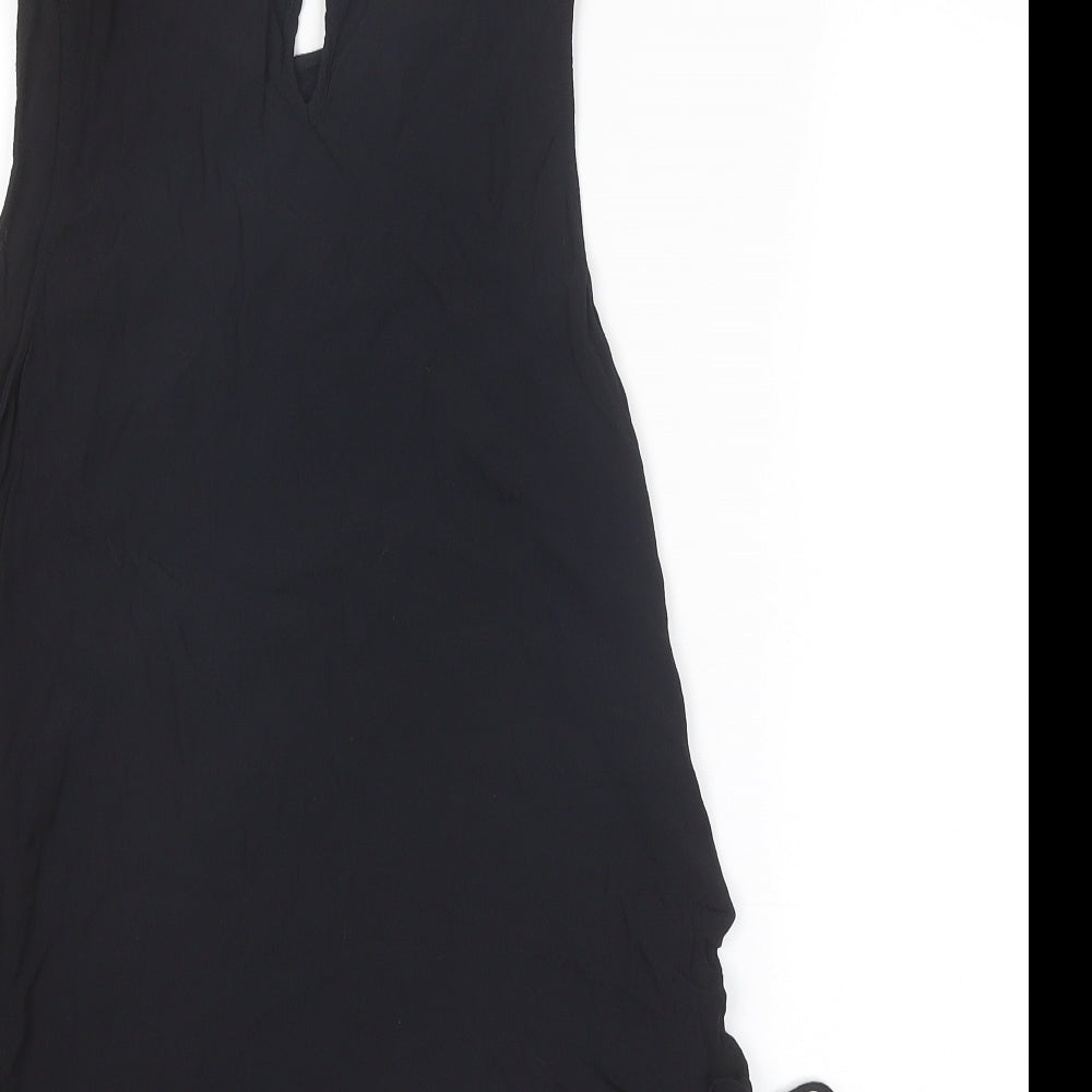 Womens UK Size 12 New Look Black Basic Tank