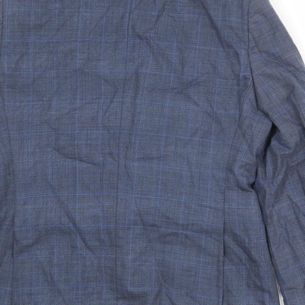 Mens UK Size 38 Burton Regular Blue Suit Jacket