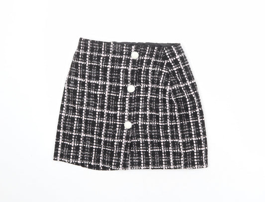 Womens UK Size 6 Miss Selfridge A-Line Tweed Skirt