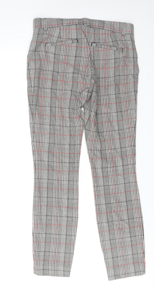 Womens UK Size 4 Gap Regular Fit Grey Trousers