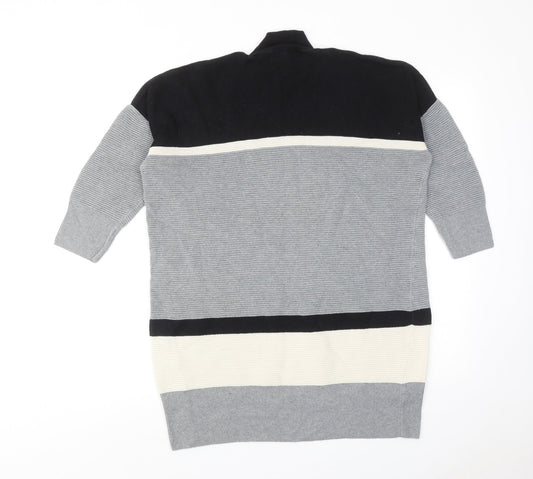 Womens UK Size 12 River Island Grey Pullover Jumper