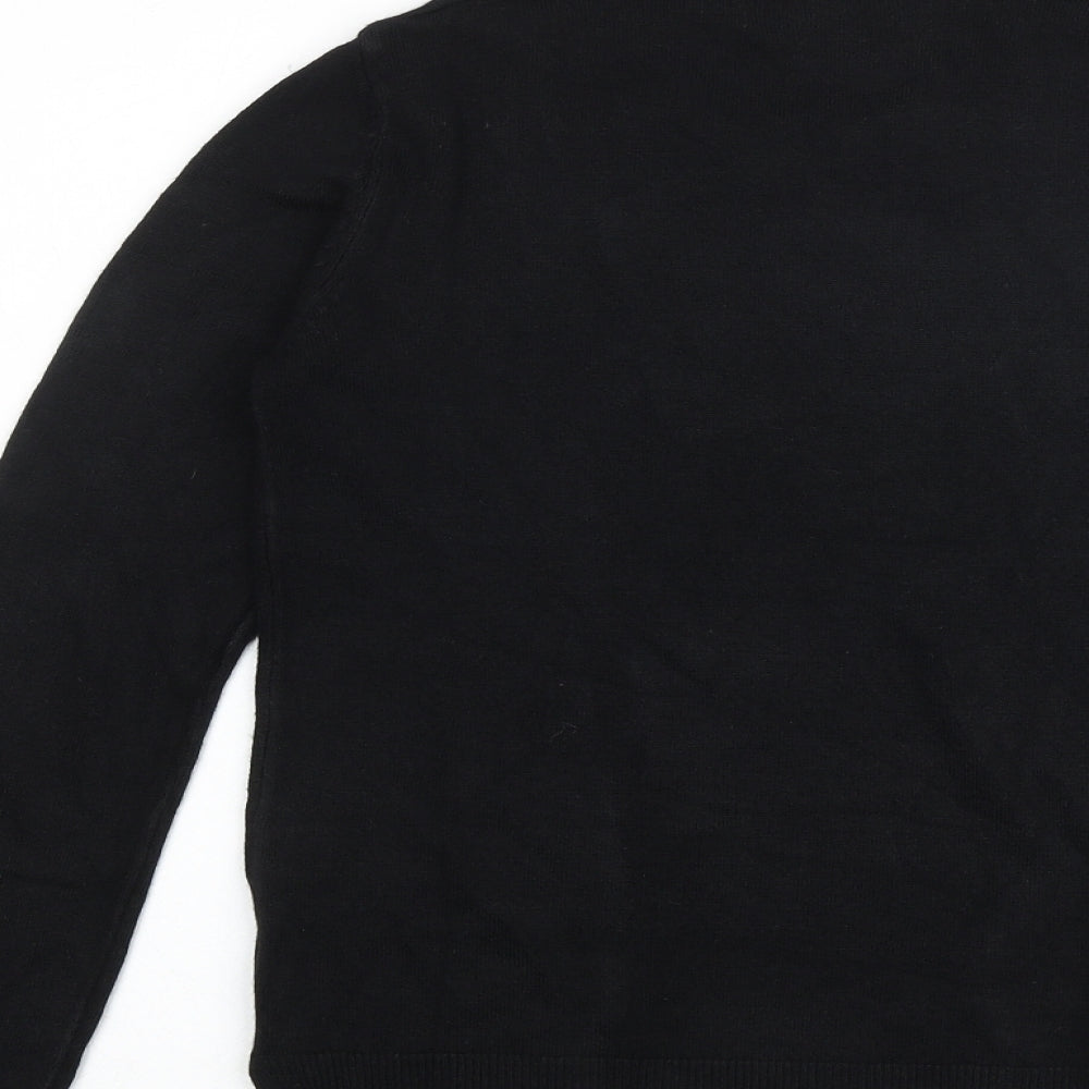 Womens UK Size 8 Marks and Spencer Black Pullover Jumper