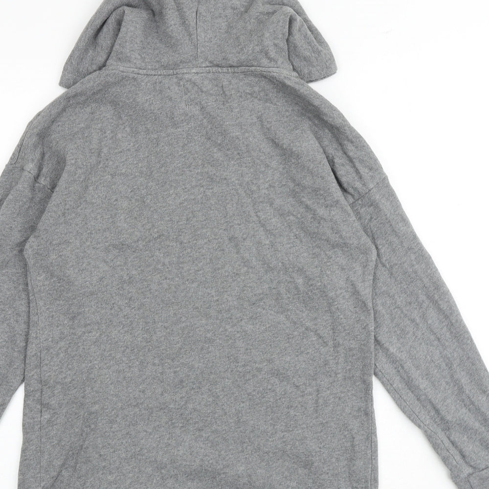 Womens UK Size XS NEXT Grey Pullover Hoodie
