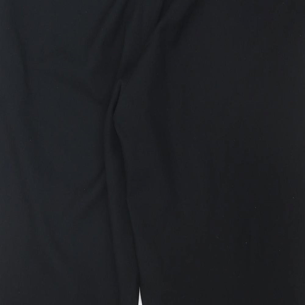 Womens UK Size 12 ASOS Regular Fit Black Trousers