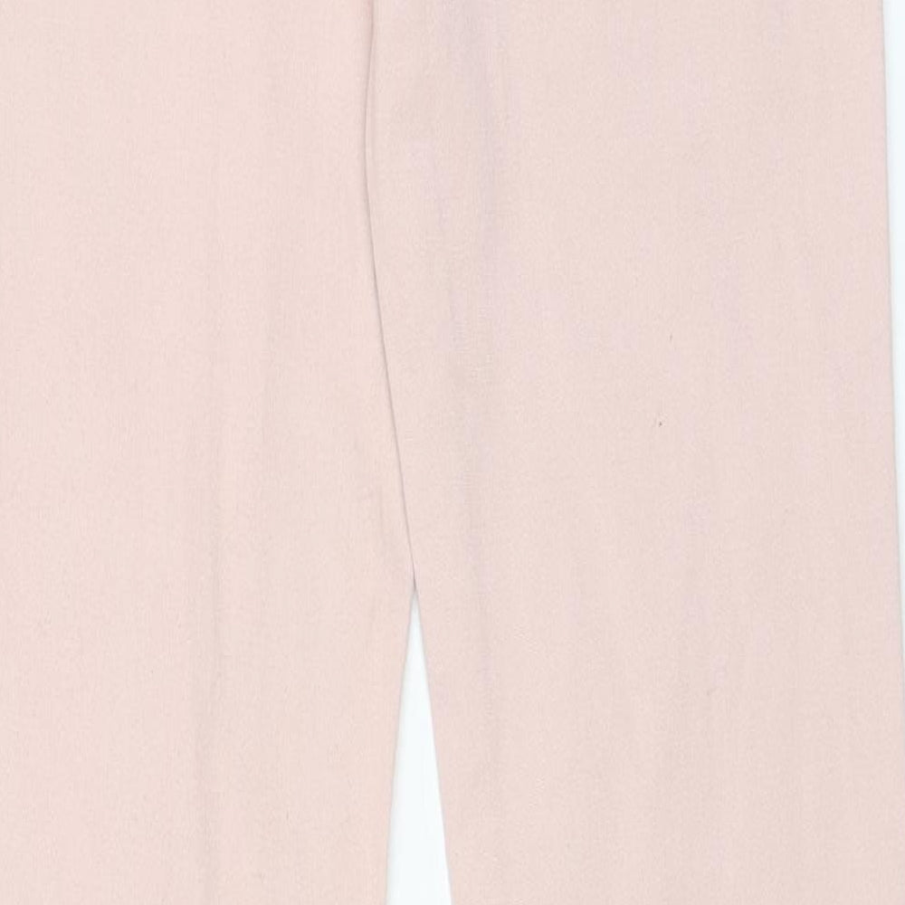 Womens UK Size S Terranova Regular Fit Skinny Pink Jeans