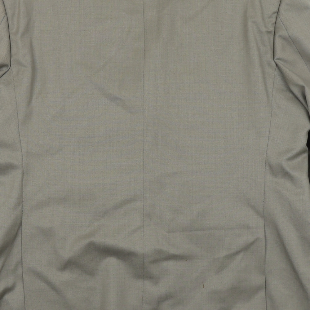 Mens UK Size 40 Marks and Spencer Regular Green Suit Jacket
