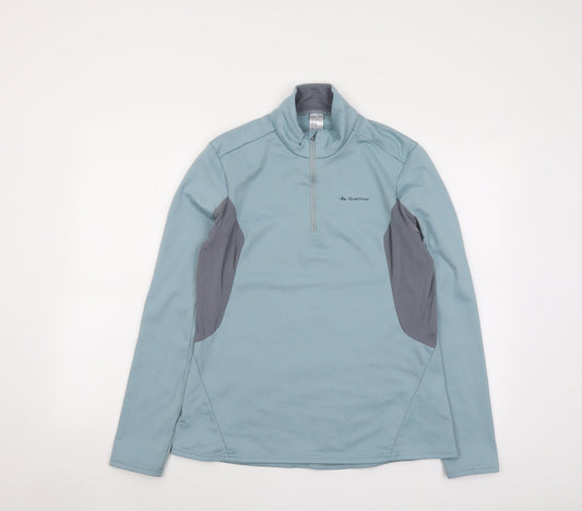 Womens UK Size L Quechua Blue Pullover Sweatshirt