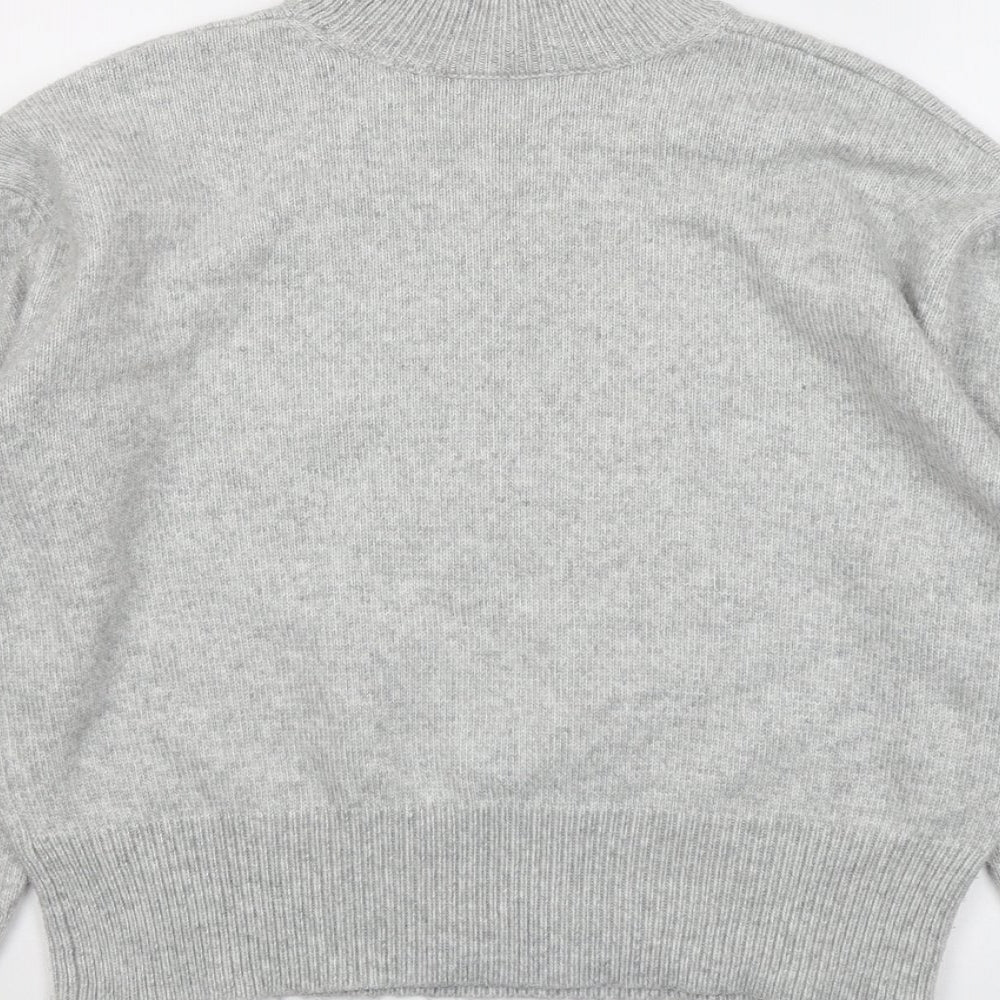 Womens UK Size M Marks and Spencer Grey Pullover Jumper
