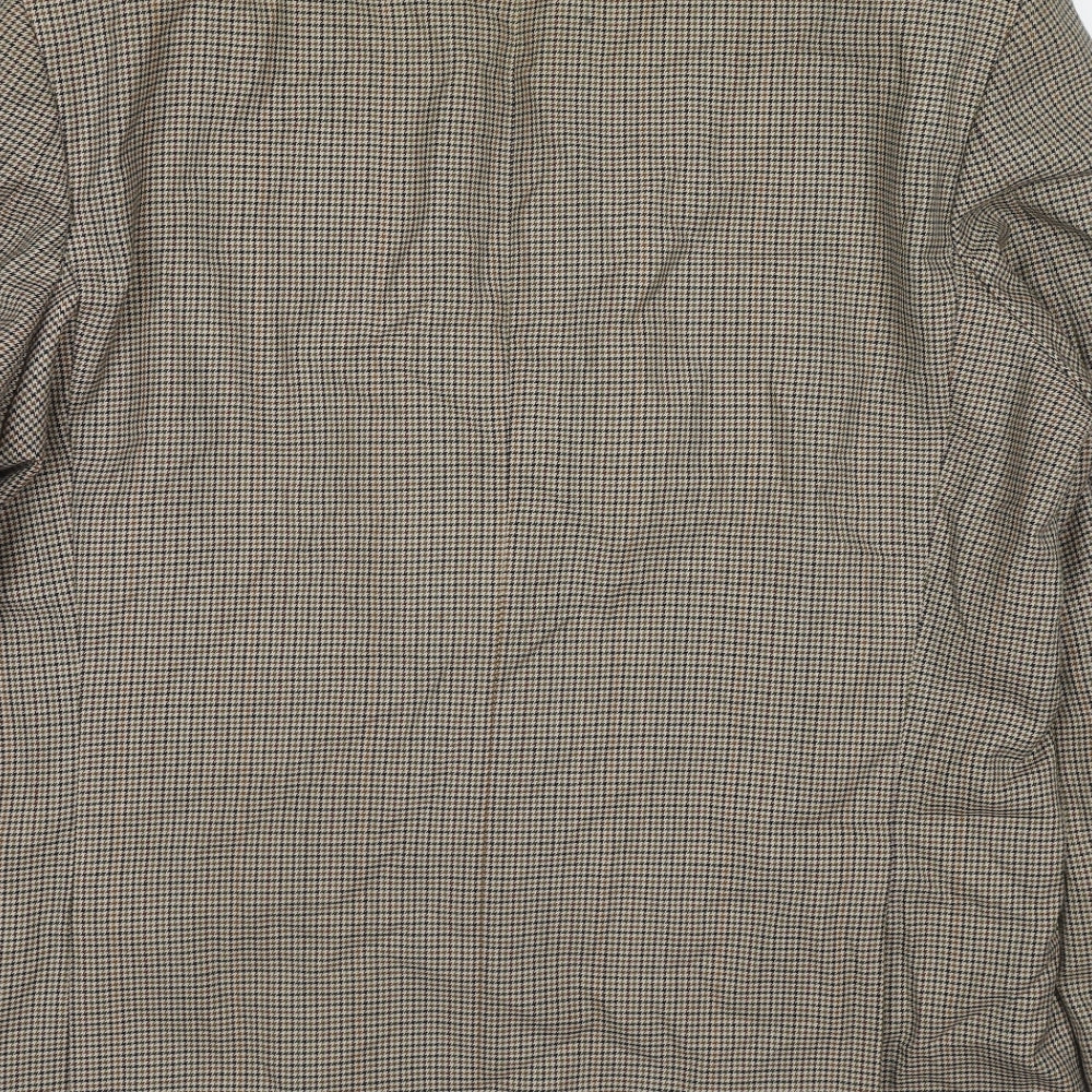 Mens UK Size 46 Mr Harry Regular Beige Suit Jacket